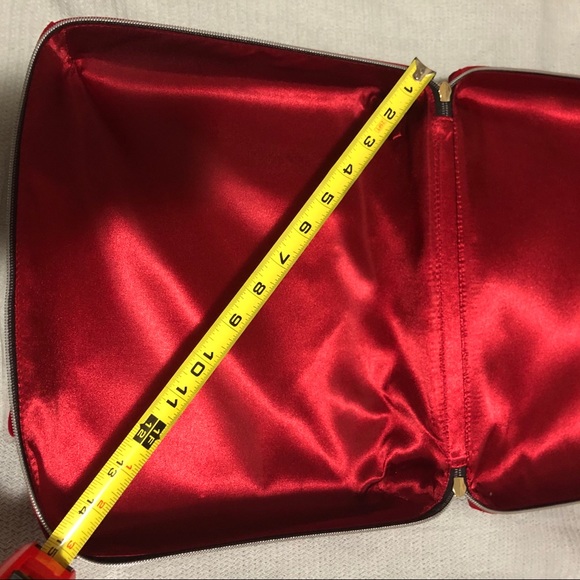Estee Lauder ❤️Travel Case #Red Velvet NWOT - Picture 7 of 8